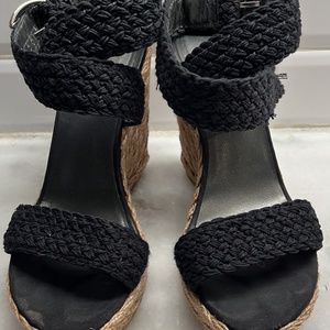 Stuart Weitzman Strappy 4” Sandals, black